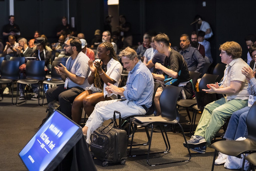 Community members at KCD New York 2025 event